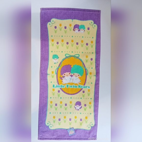 Hands / face towel Sanrio little twins star kiki and lala - Picture 1 of 3